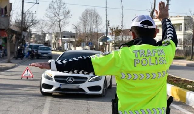 Trafikte 468 bin araca ceza kesildi
