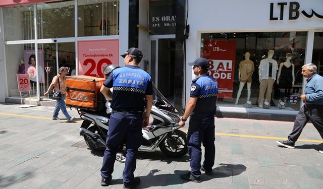 Yaya güvenliği için motosikletlilere sıkı denetim