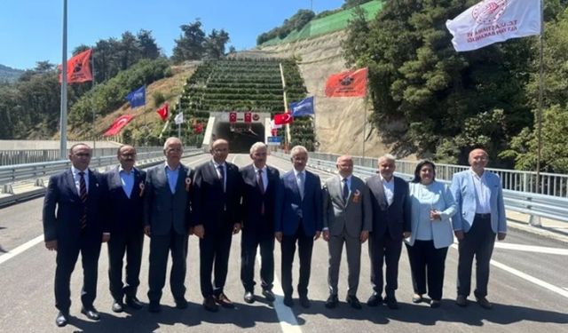 Bursa Doğancı Tüneli açıldı