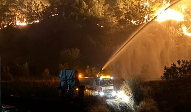 Büyükşehir A Takımı, yangınlar için seferber oldu