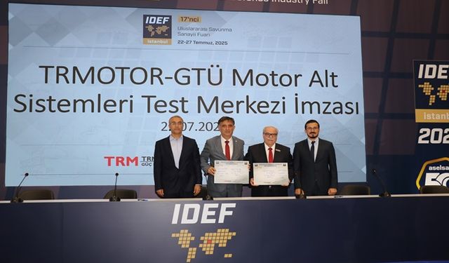 GTÜ ve TRMOTOR'dan Savunma Sanayii için Stratejik İş Birliği
