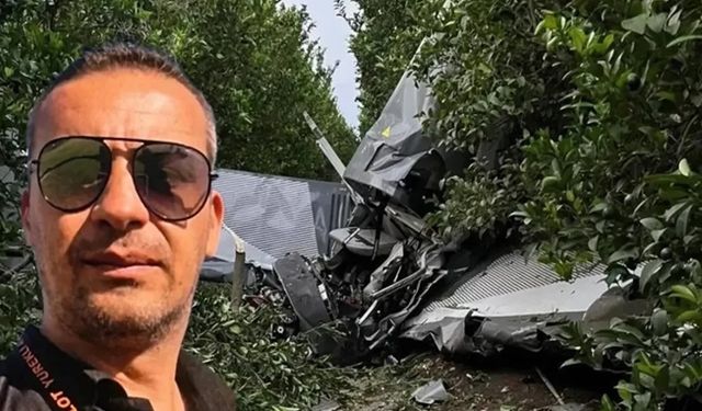 Adana’da eğitim uçağı düştü: 2 yaralı