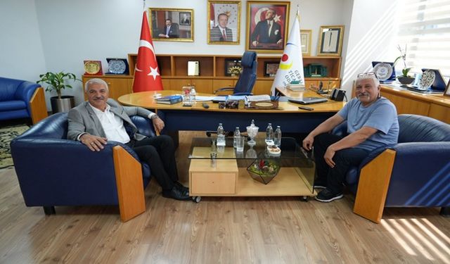 GTO Başkanı Aslantaş'a, Hürriyetçi Eğitim-Sen'den ziyaret