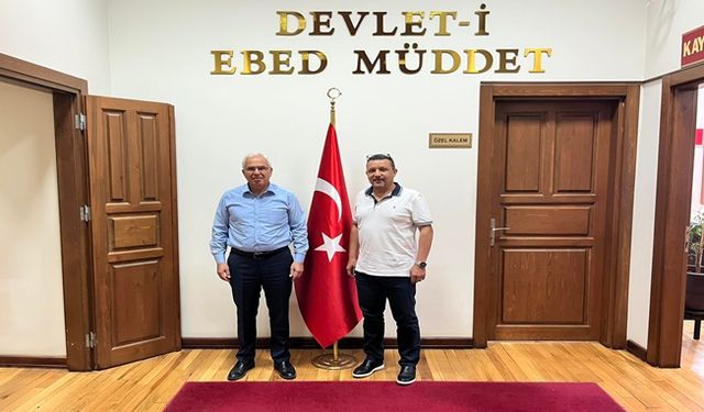 Uğur Gencer'den Darıca Kaymakamı Yaşar Dönmez’e Ziyaret