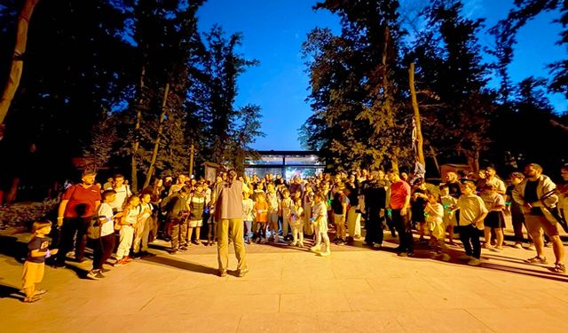 Ormanya’da çocuklara özel gece yürüyüşü
