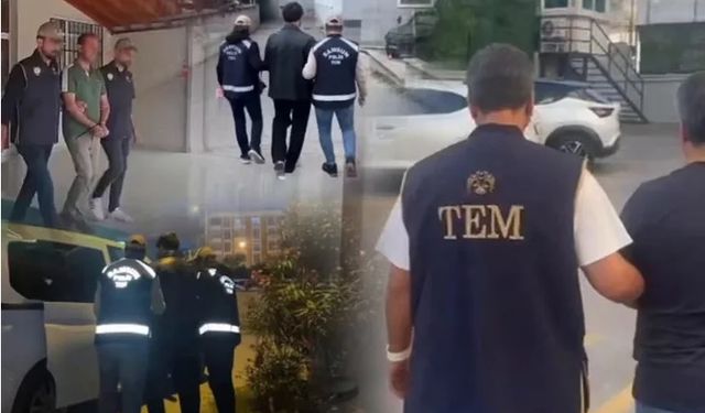 50 ilde eş zamanlı FETÖ operasyonlarında 286 şüpheli yakalandı