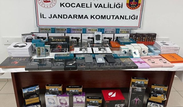 Kocaeli’de 2,5 Milyon TL Değerinde Kaçak Elektronik Ürün Operasyonu!
