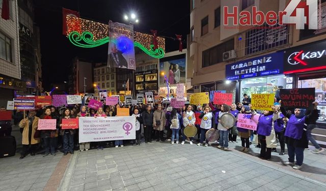 Gebze Kadın Platformu’ndan 25 Kasım’da Güçlü Mesaj