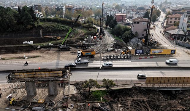 Dev projede köprünün ilk ayağı göründü!