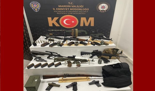 Mardin’de Silah Kaçakçılığı Operasyonu: 2 Şüpheli Gözaltına Alındı