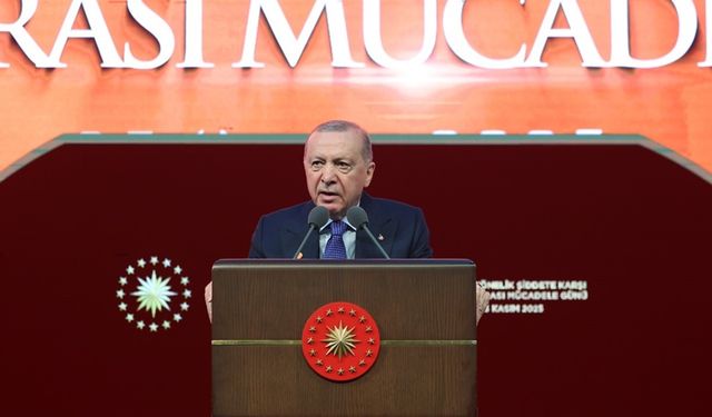 Erdoğan: “Kadına ve çocuğa karşı şiddet insanlık suçudur”
