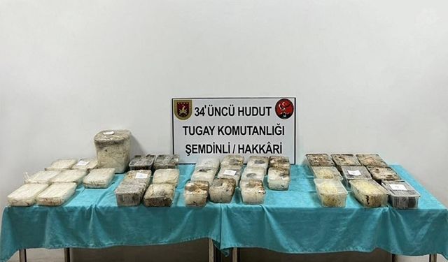 İran Hudut Hattında 81 Kilo 133 Gram Uyuşturucu Ele Geçirildi!