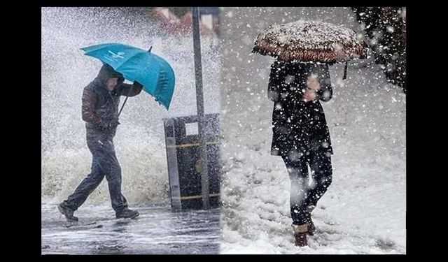 Kuvvetli yağış ve fırtına geliyor