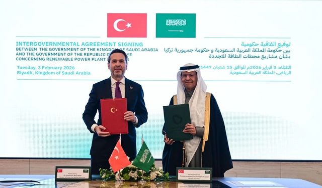 Türkiye ile Suudi Arabistan arasında 2 milyar dolarlık enerji yatırımı anlaşması imzalandı