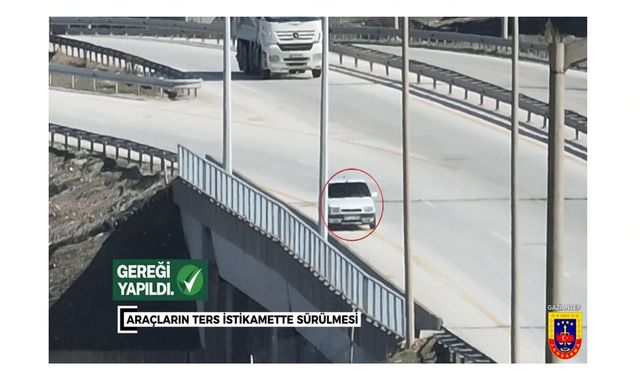 Gaziantep’te Otoyol Jandarmasından Dron Destekli Sıkı Denetim