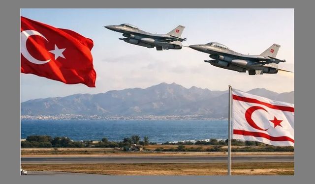 KKTC’ye F-16 ve Hava Savunma Sistemi Konuşlandırıldı