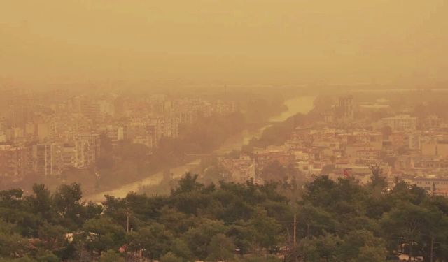 13 ilde çöl tozu alarmı