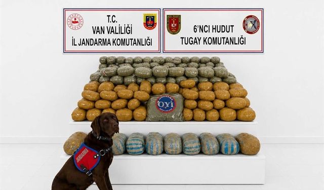 Van’da  291 Kilo Esrar Ele Geçirildi
