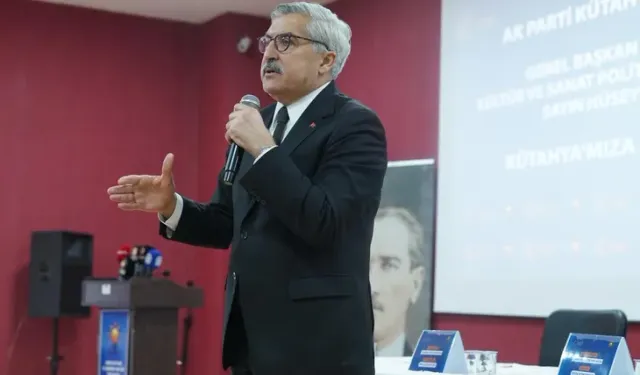 AK Partili Yayman Kütahya'da konuştu