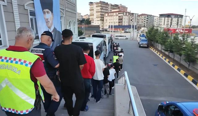 12 İlde Organize Suç Örgütlerine Dev Operasyon: 127 Şüpheli Yakalandı