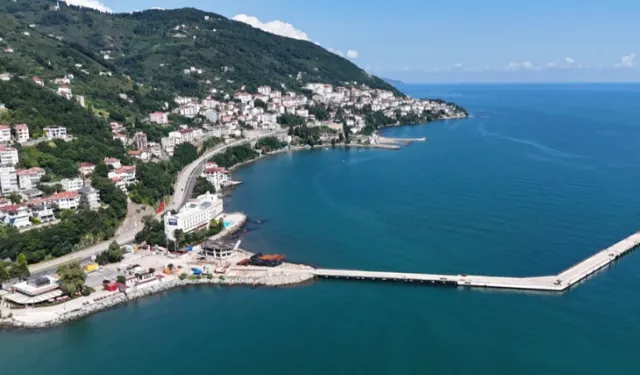 Ordu Altınordu rıhtımında son 30 metre
