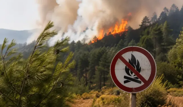 Orman yangınlarında 34 şüpheli tespit edildi: 9 kişi tutuklandı