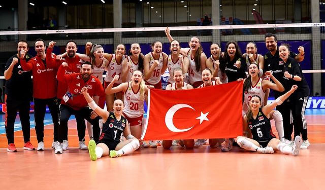 U17 Kız Milli Voleybol Takımı Dünya Şampiyonası’nda Finalde
