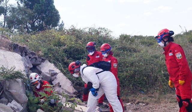 Kocaeli’nde 36 saatlik Kentsel Arama Kurtarma Tatbikatı