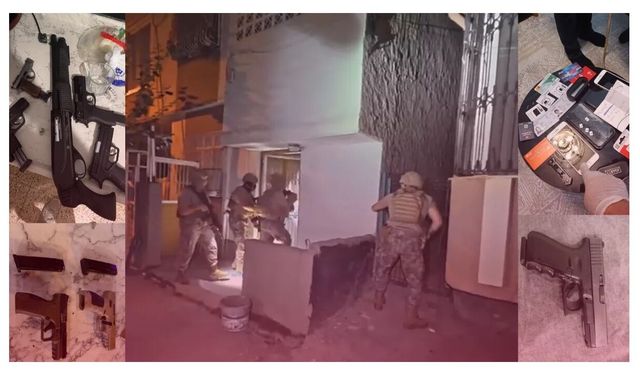 Adana’da “Şimşekler” suç örgütüne operasyon: 64 şüpheli gözaltında
