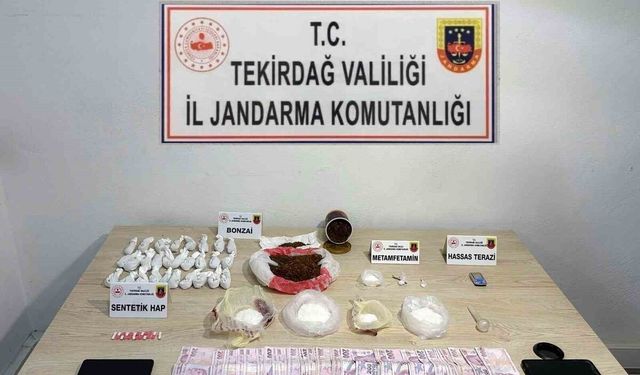 Tekirdağ’da jandarmadan geniş kapsamlı operasyon: 233 şüpheli yakalandı