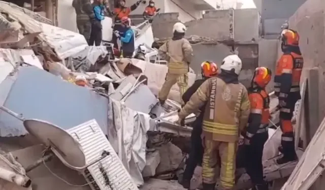 Maltepe’de 7 katlı binanın alt 3 katında çökme! Kurtarma çalışmaları sürüyor