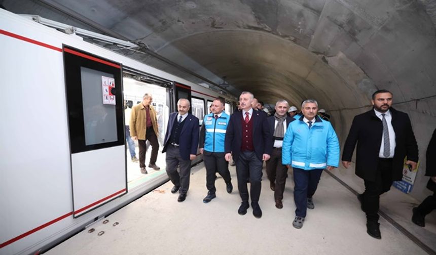 Kocaeli’nin ilk metrosunda geri sayım