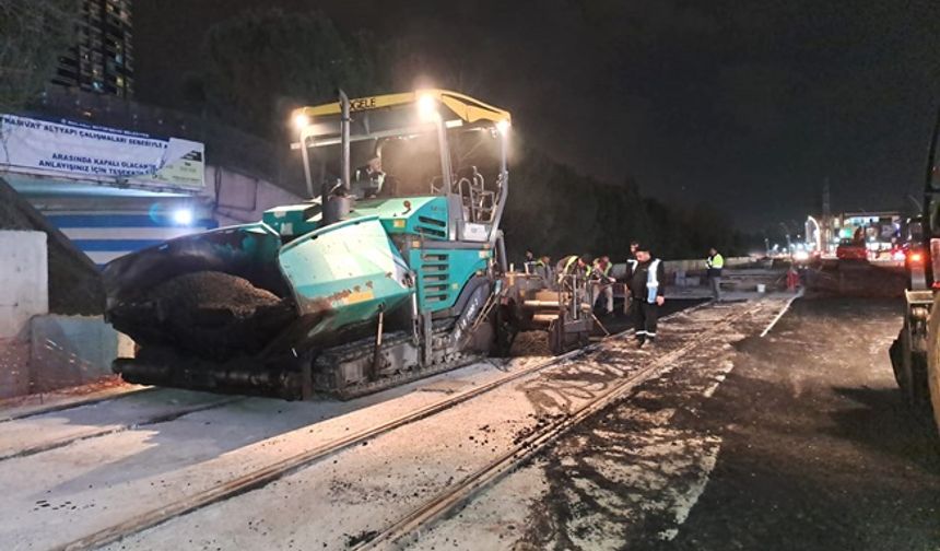 Alikahya’daki menfez yeniden trafiğe açıldı