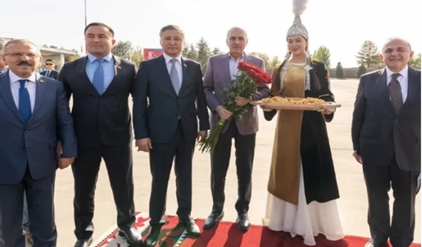 TBMM Başkanı  Numan Kurtulmuş Kırgızistan'da