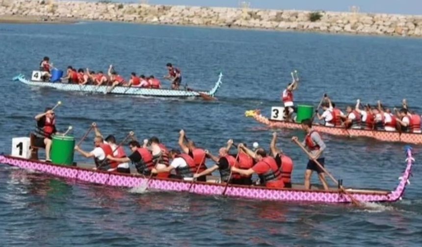 Dragon bot yarışları 2'inci kez Ordu'da