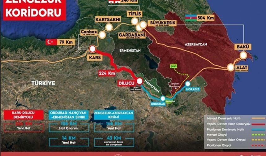 Bakan Uraloğlu: Kars-Iğdır-Aralık-Dilucu Demiryolu Hattı'nın temeli 22 Ağustos'ta atılacak