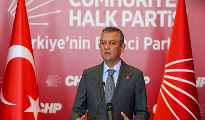 CHP Genel Başkanı Özel hakkında soruşturma