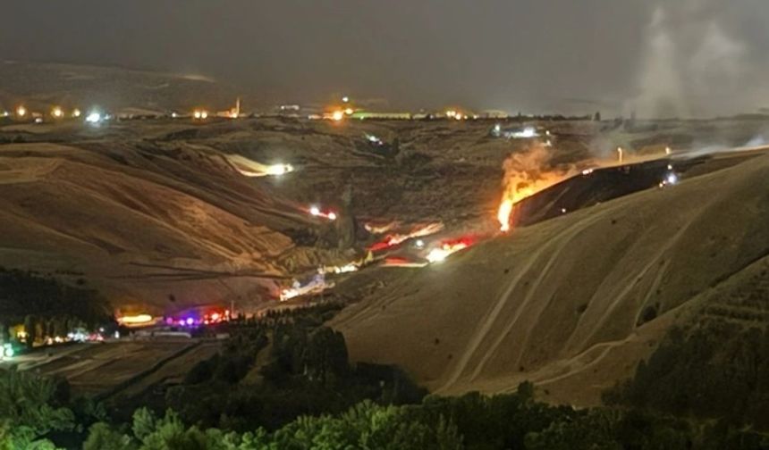 Eymir Gölü’nde havai fişek yangını: 2 kişi gözaltında