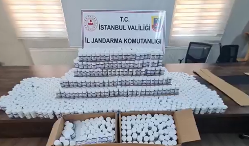 İstanbul’da Operasyonda 1.9 Milyon Hap Ele Geçirildi