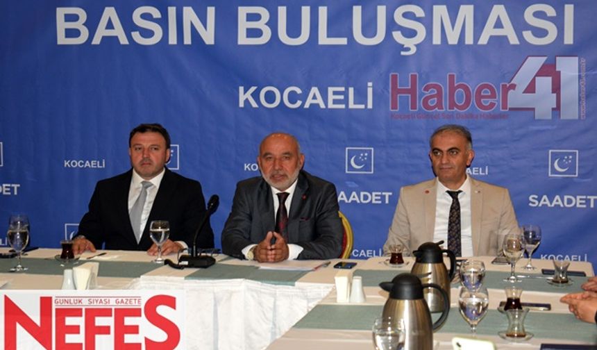 Recep Sarıdoğan: “Kocaeli’nin Sorunları Daha Planlı Çalışmalarla Çözülmeli”