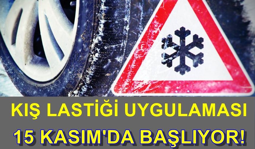 Kış Lastiği Zorunluluğu Başlıyor