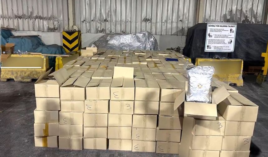 Kocaeli’de Rekor Uyuşturucu Operasyonu: 1 Ton 508 Kilo Skunk Ele Geçirildi