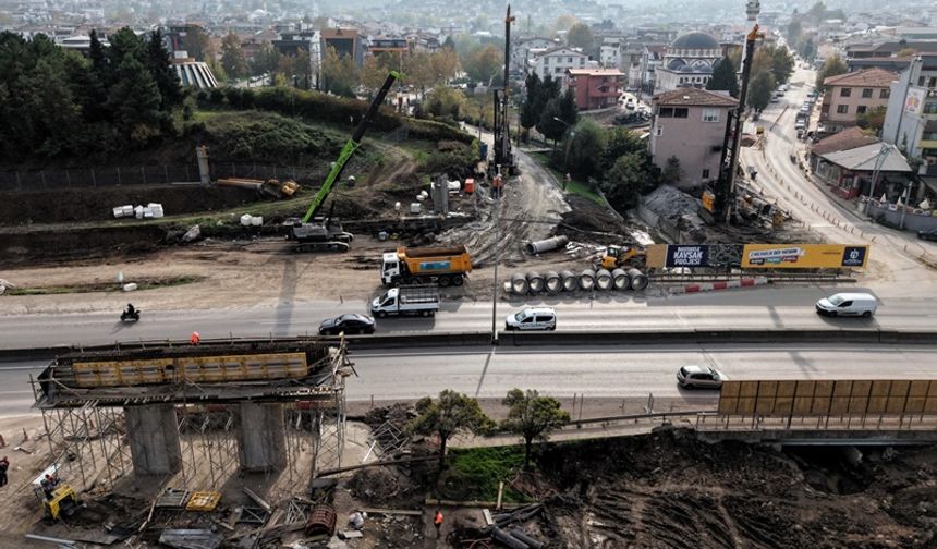 Dev projede köprünün ilk ayağı göründü!