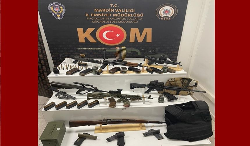Mardin’de Silah Kaçakçılığı Operasyonu: 2 Şüpheli Gözaltına Alındı