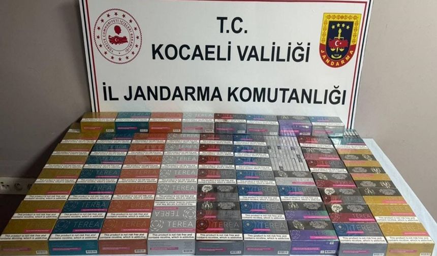 Kocaeli Jandarmasından Kaçakçılık Operasyonu