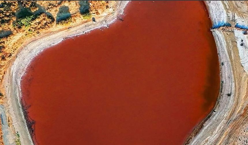 Çanakkale’de bulunan 2 bin yıllık “Kalpli Göl”e 7/24 jandarma koruması