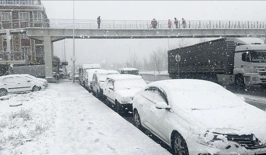 5 il için kuvvetli yağış ve kar uyarısı