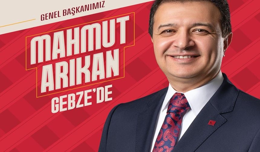 Saadet Partisi Genel Başkanı Mahmut Arıkan Gebze'de