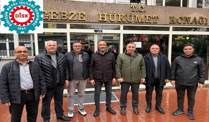 DİSK’ten Gebze’de Büyük Miting: “Adil Gelir, Adil Vergi ve İnsanca Ücret” Talebi Meydanlarda