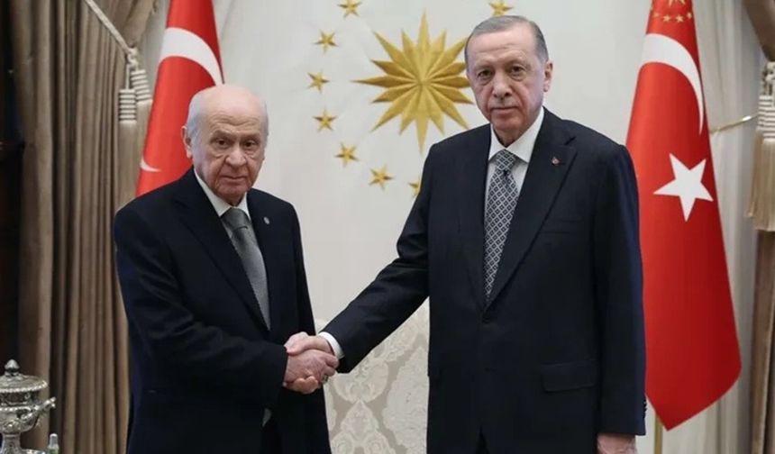 Cumhurbaşkanı Erdoğan Devlet Bahçeli ile Cumhurbaşkanlığı Külliyesi'nde görüşecek